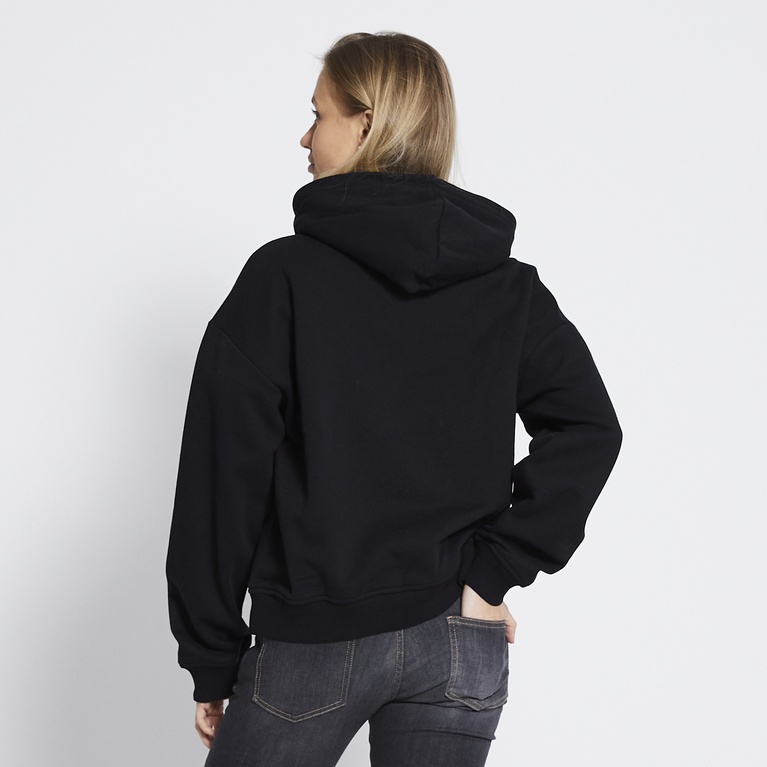 Heavy hoodie "Hilma" Black